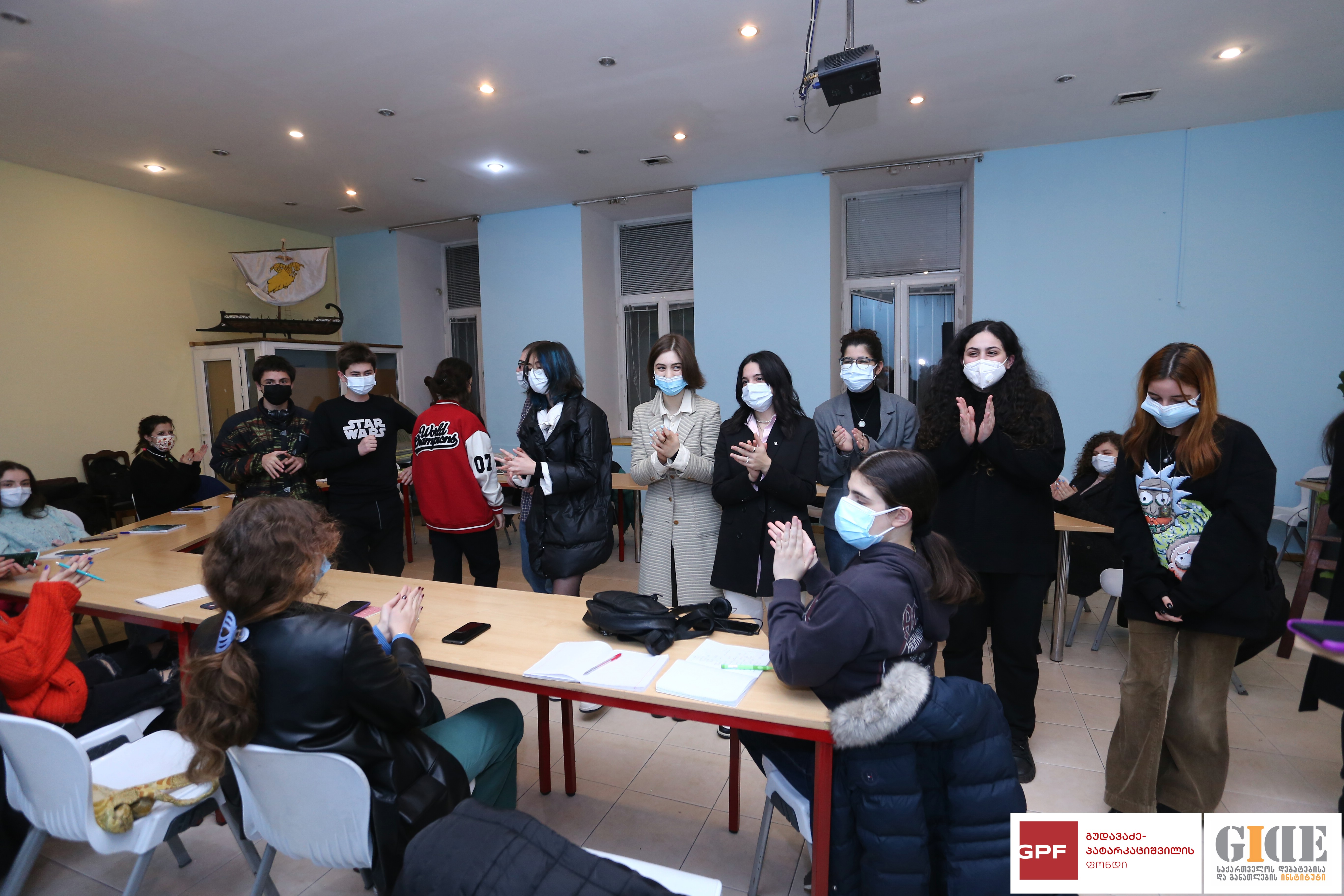 Face-to-face meeting of the debate school in the National Museum of Georgia